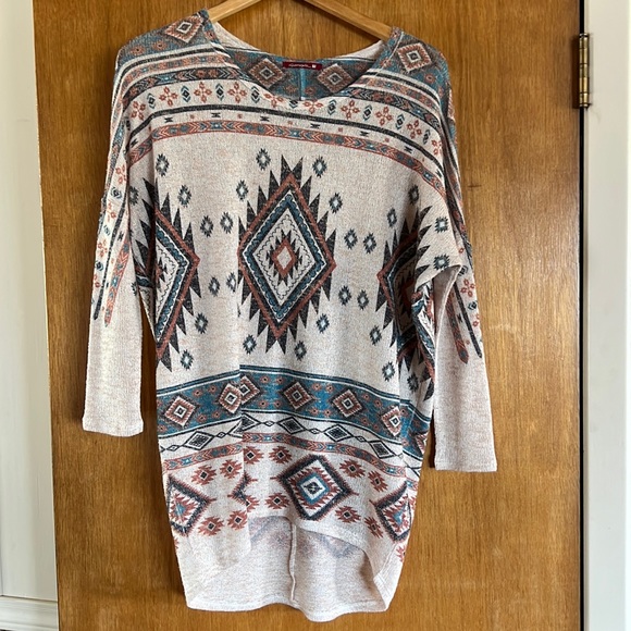 Womens Aztec top - Picture 1 of 3